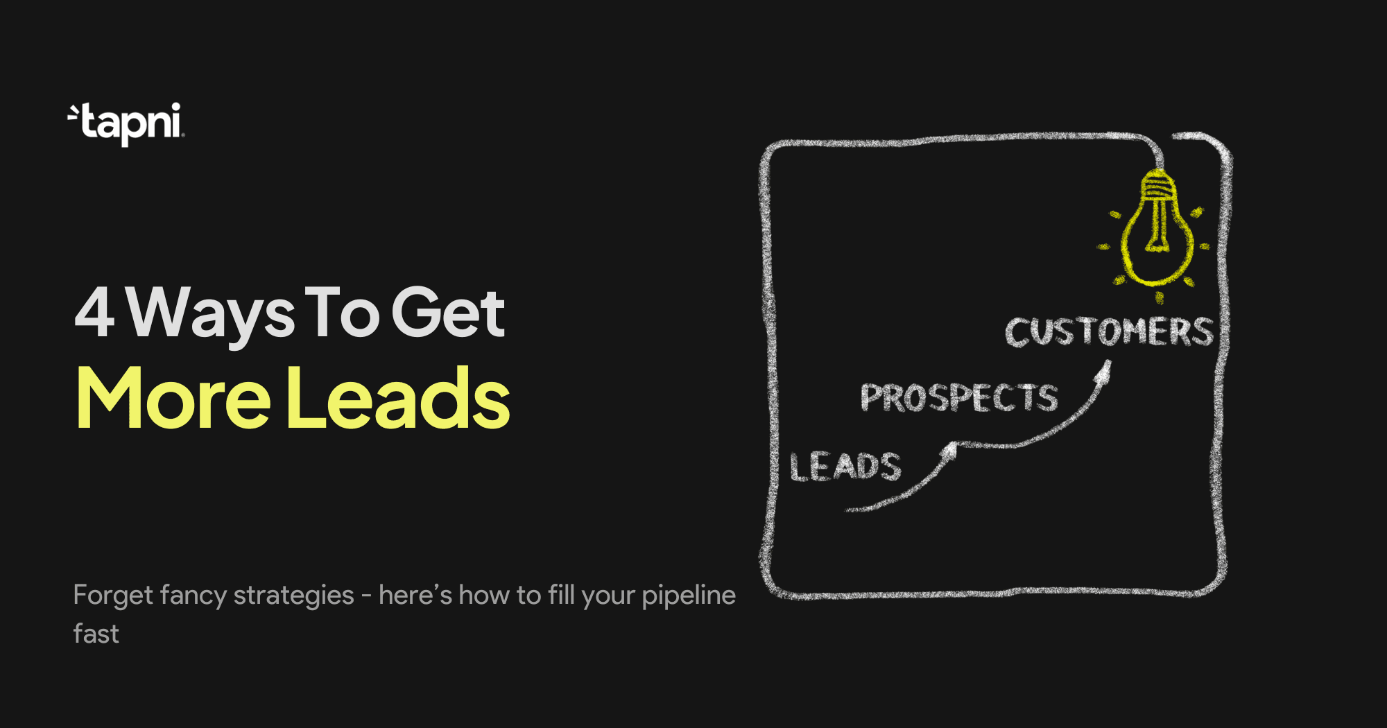 4 Ways To Get More Leads